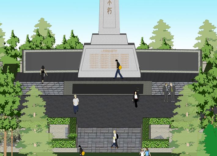 依蘭縣人民英雄烈士陵園規(guī)劃4